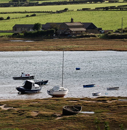 A view from the Village looking across the River Aln A view from the Village looking across the River Aln