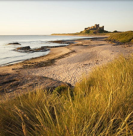 Bamburgh Beach and Castle are perfect destination for a day out